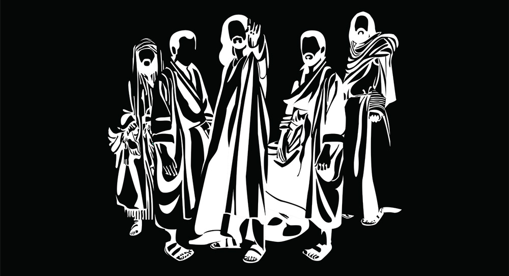 Straight Outta Church graphic illustration