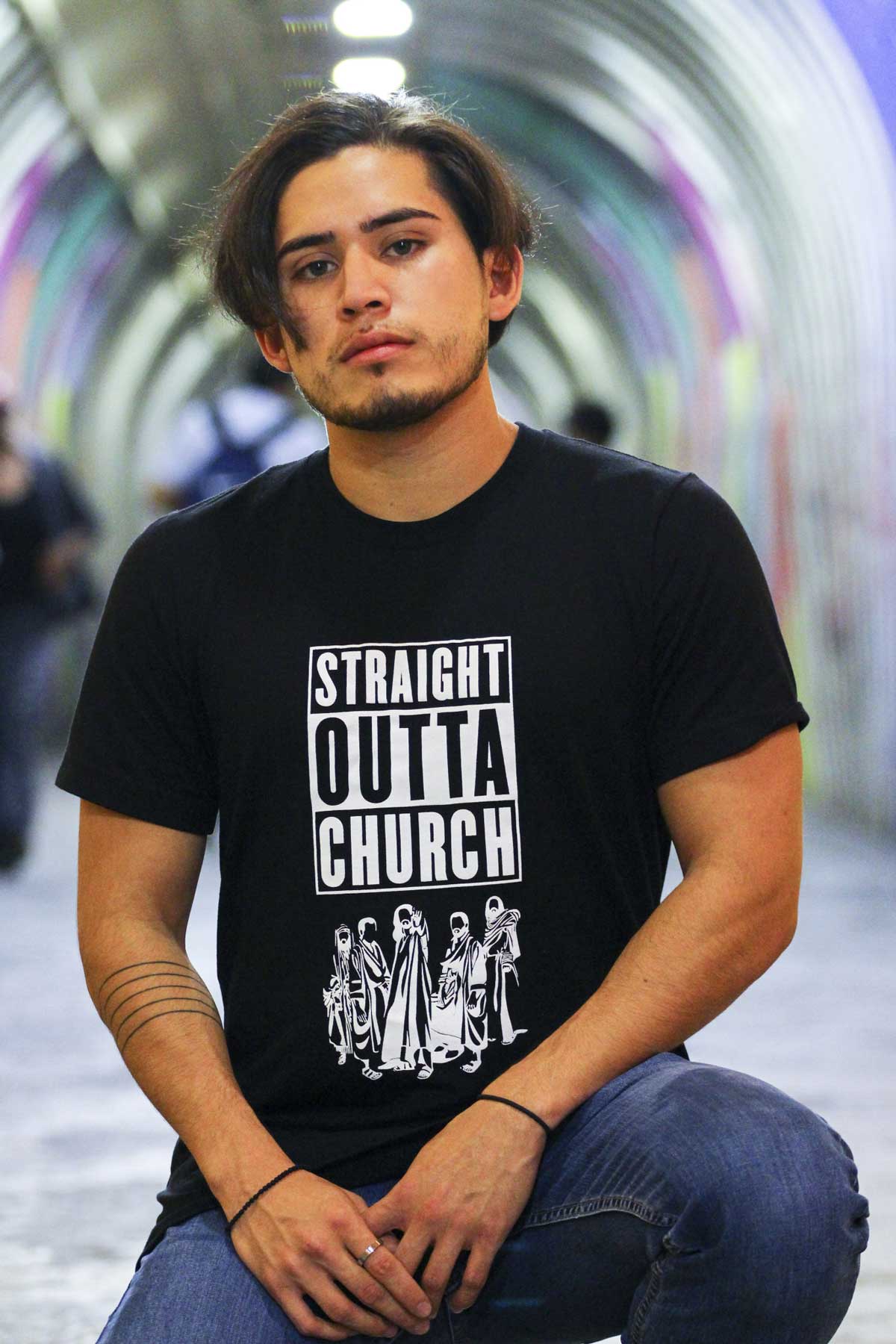 Straight Outta Church t-shirt