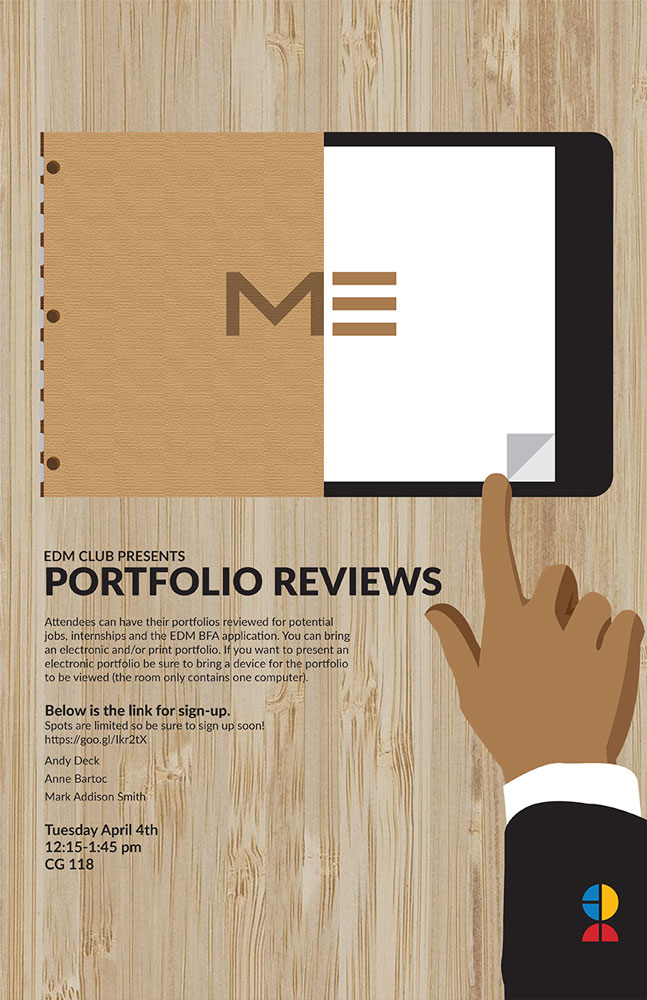 Portfolio Review Poster