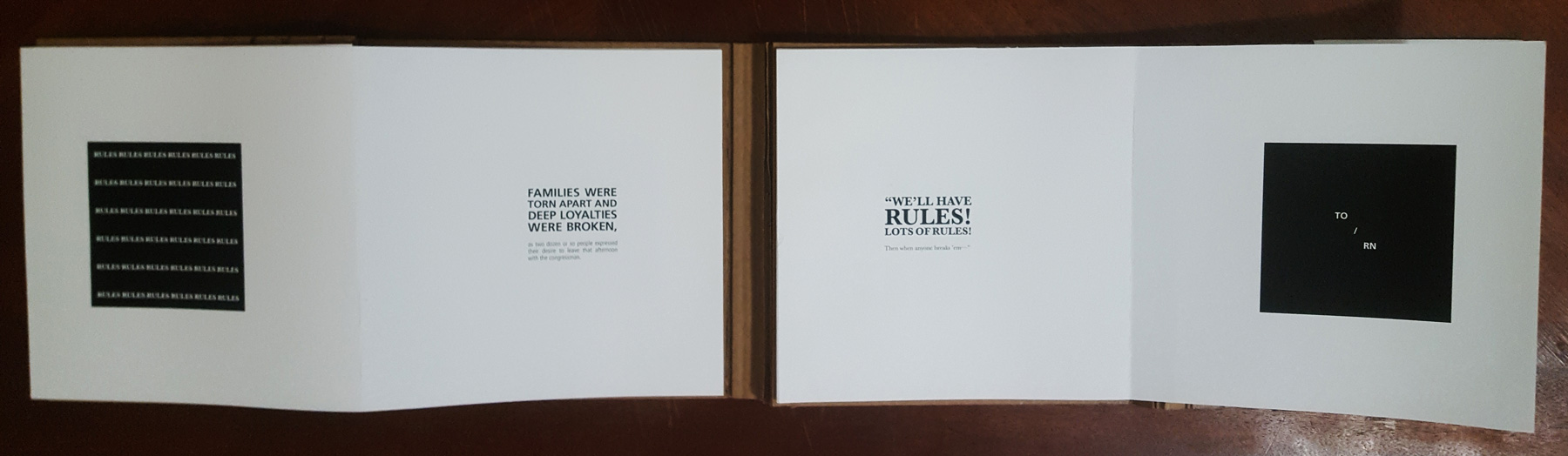 Woven Narrative Book