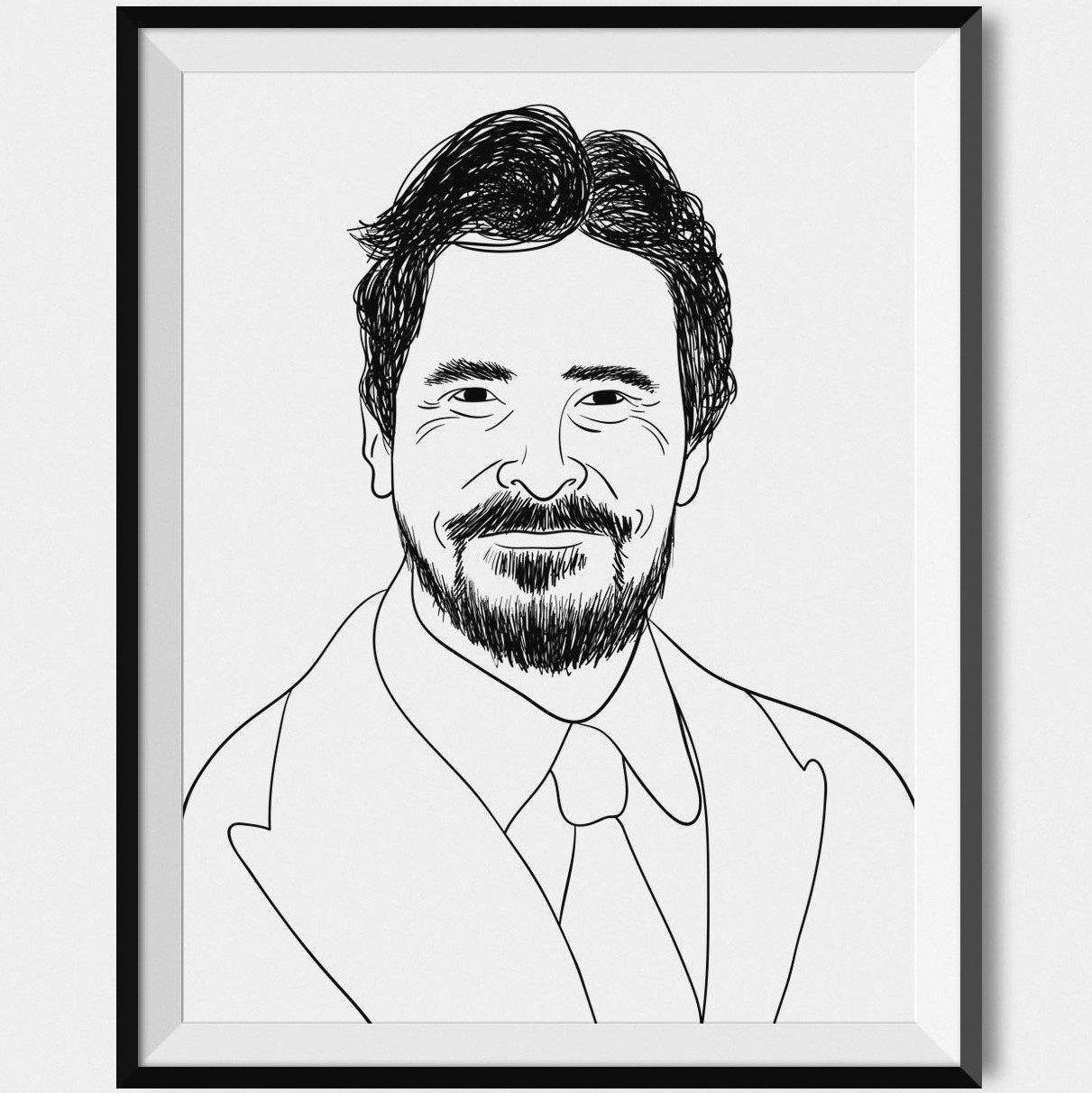 Illustration of Christian Bale