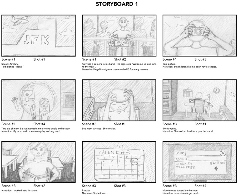 Storyboard Page 1